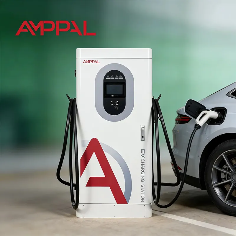 เครื่องชาร์จเร็ว DC EV ในตัวกำลังสูง 120kW สำหรับการชาร์จบนทางหลวง