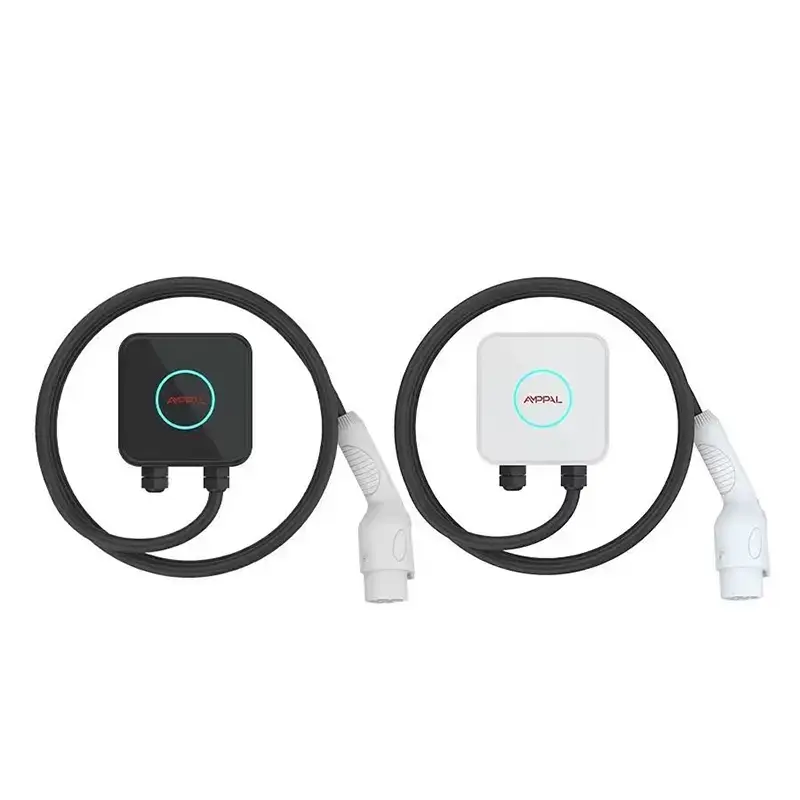 เครื่องชาร์จ Wallbox AC EV ขนาดกะทัดรัด 3.5kW สำหรับการชาร์จที่บ้านและสำนักงาน