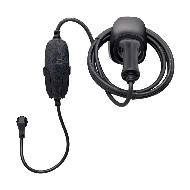 เครื่องชาร์จ AC EV แบบพกพาขนาด 3.5kW พร้อมตัวเรือนอะคริลิกสำหรับบ้านและการเดินทาง