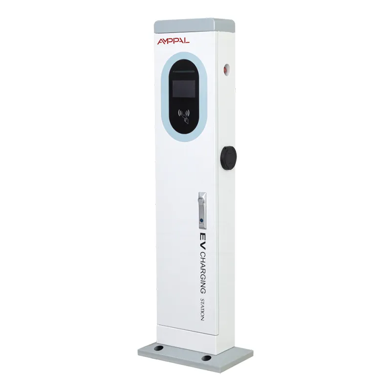 หอคอยสถานีชาร์จ AC EV กำลังสูง 44kW สำหรับการจอดรถฟลีท