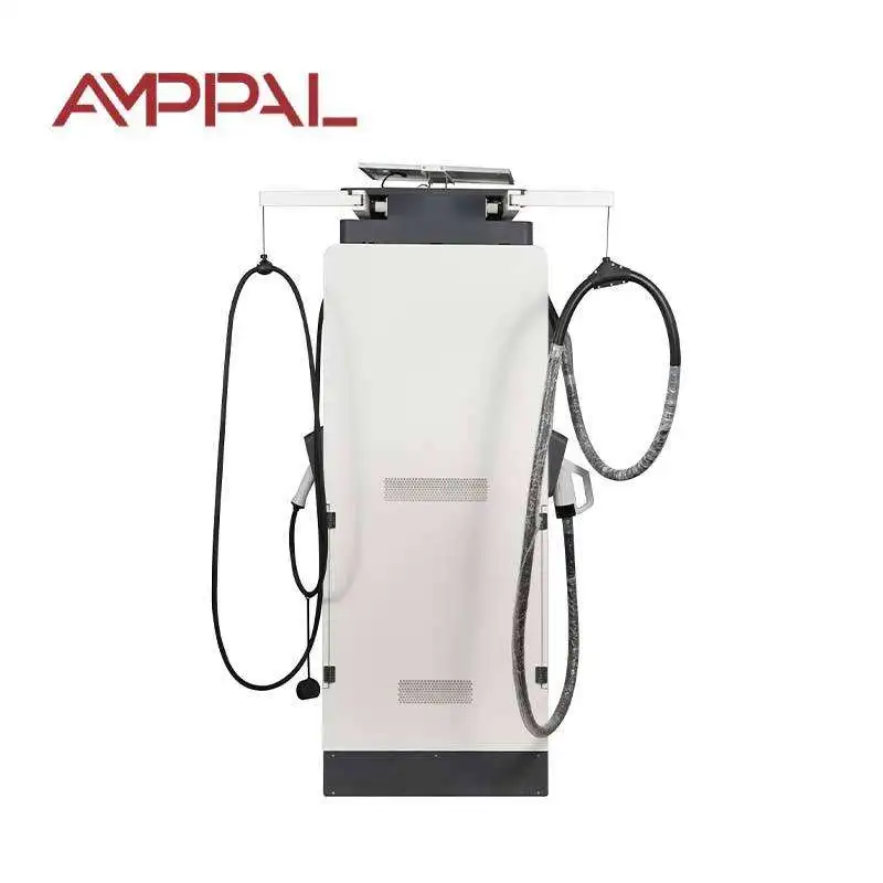 160kW Commercial DC Fast Charger with Digital Display for Highway Services