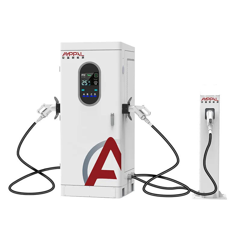 160kW Multi-Connector DC Fast EV Charging Station for Commercial Fleets